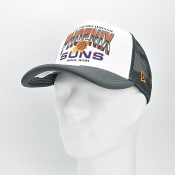 New Era - Phoenix Suns NBA Team Colour 9FORTY E-Frame Adjustable Trucker Cap Dark Grey