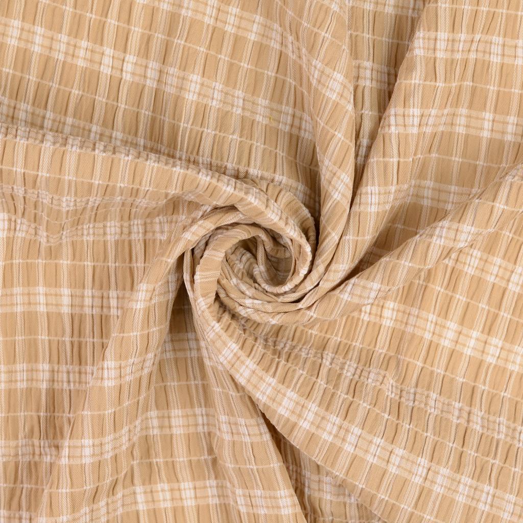 Rutig bäckebölja Beige - 3