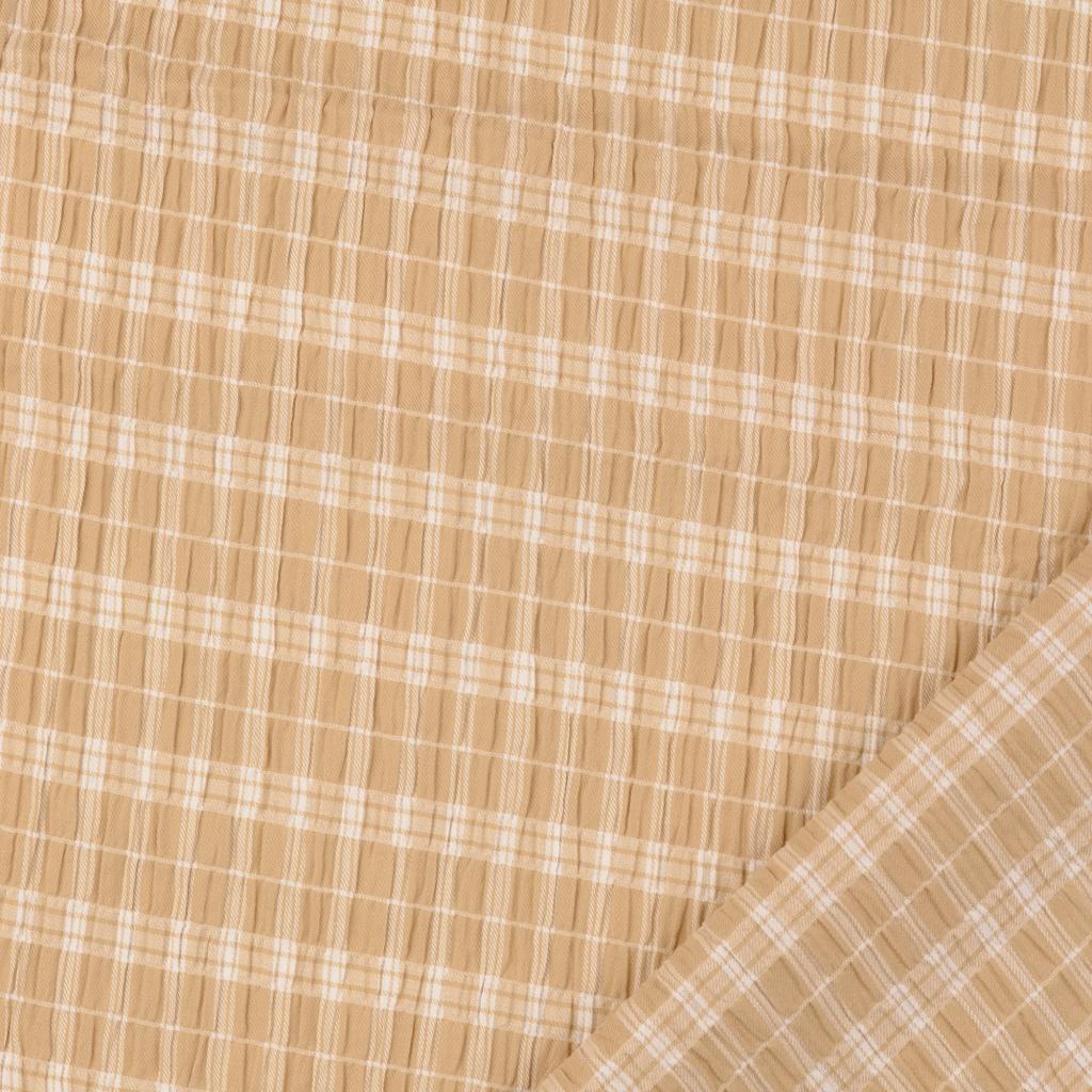 Rutig bäckebölja Beige - 2