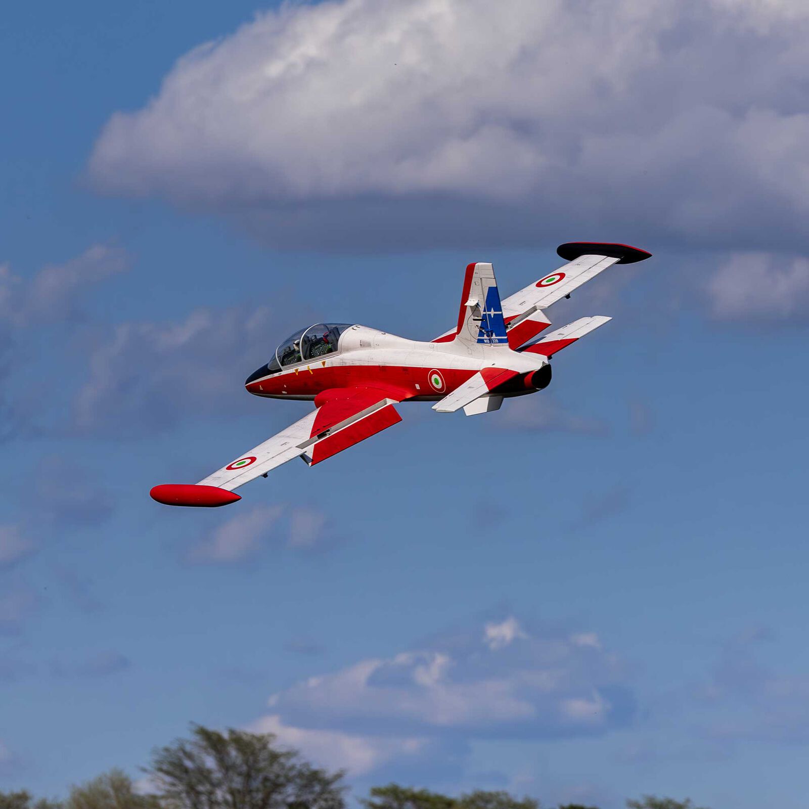 Hangar 9 Aermacchi MB-339 60-86N Scale Military Turbine Jet ARF, 84" - 7