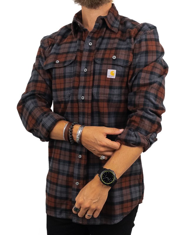 Carhartt plaid best sale