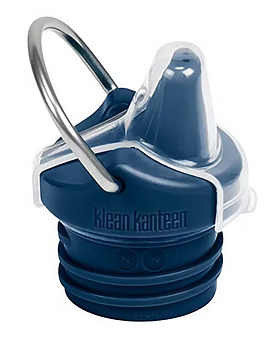 Blå drikketud til Klean Kanteen vandflaske til børn