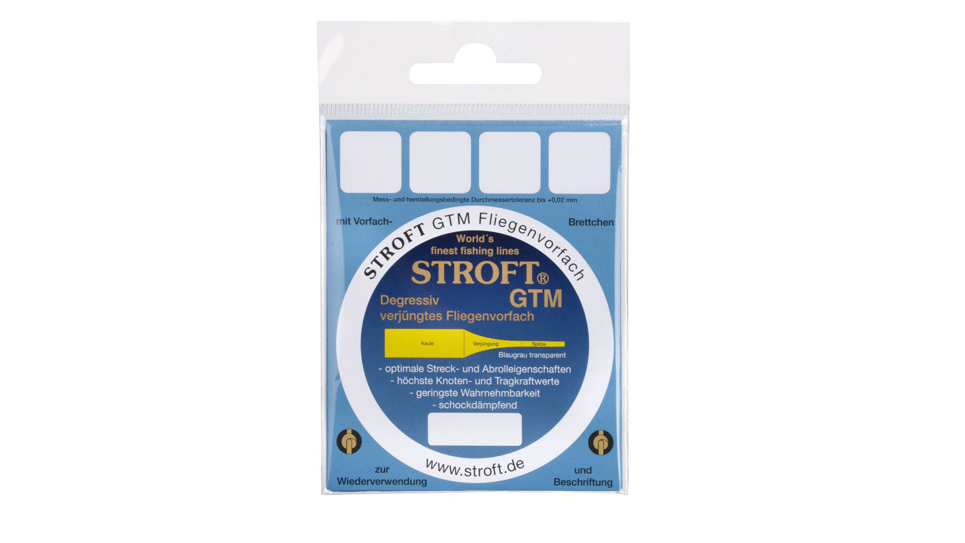 Stroft taperade tafsar