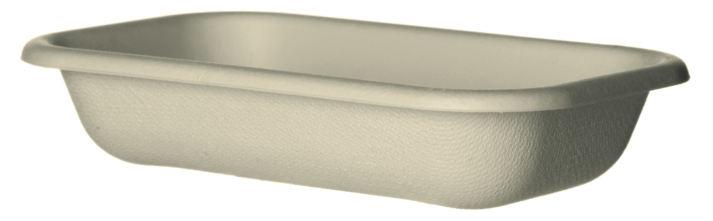 Rectangular container molded fiber NATUR 16oz/470ml 400 st/fp