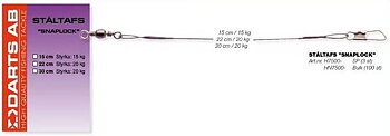 Darts - Ståltafs "Snaplock"