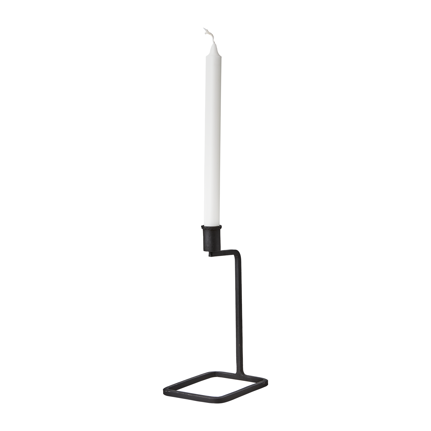 Ljusstake Svante svart smide 24 cm M - 3