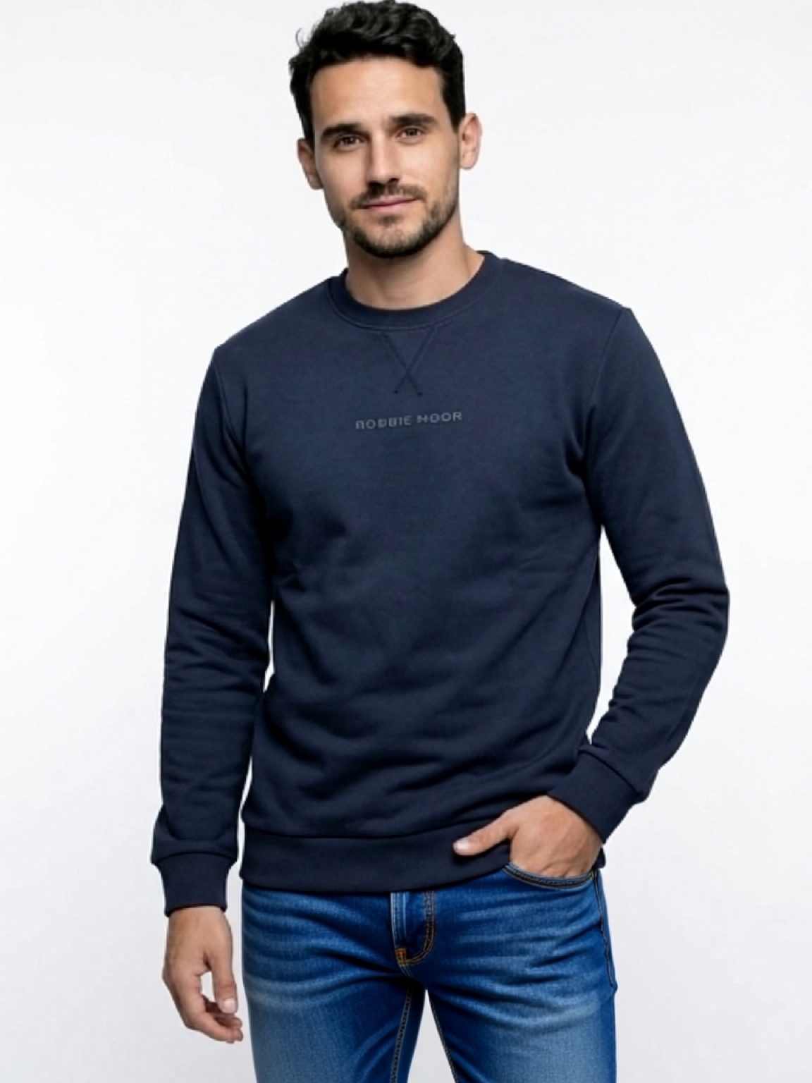 Crewneck Sweatshirt George Navy