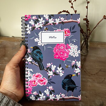 Anteckningsblock spiralbunden "Morgonsång”