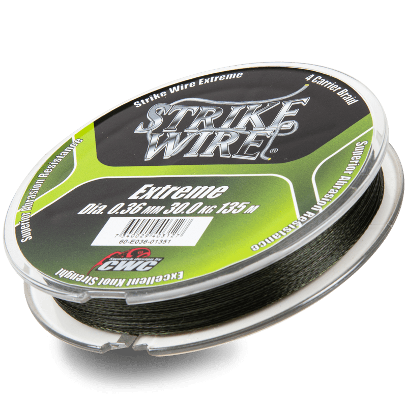 Strike  Wire - Extreme X4 LV Moss Green 0.32mm 135m