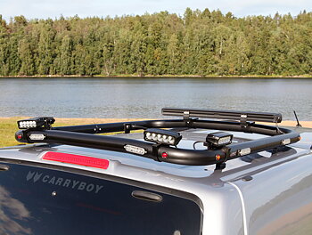 T-RACK MAXI roofbar Isuzu D-Max 21- Workman DC CarryBoy