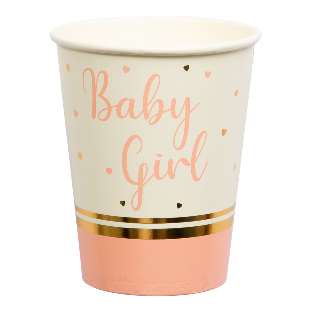 Baby Girl Pappersmuggar 8-pack