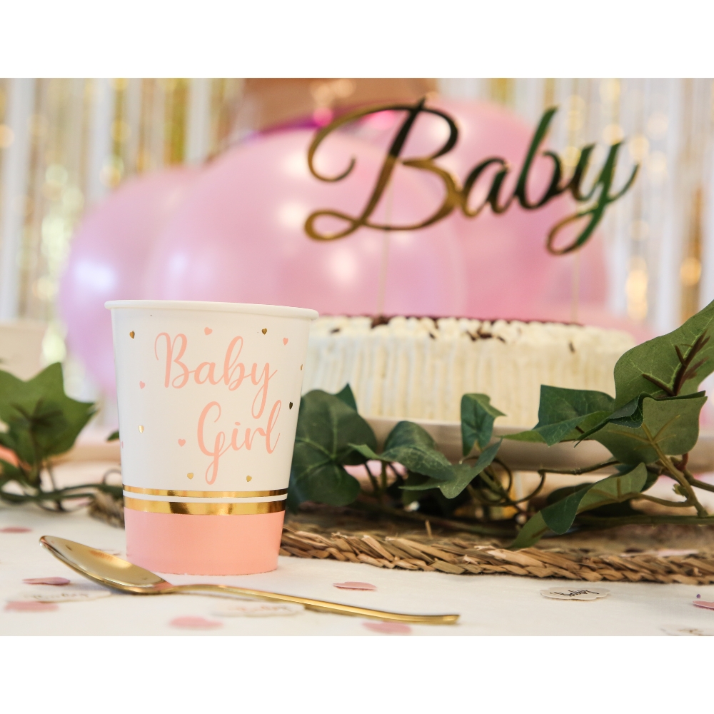 Baby Girl Pappersmuggar 8-pack - 3