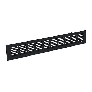 Ventilgaller 60x400 svart alum