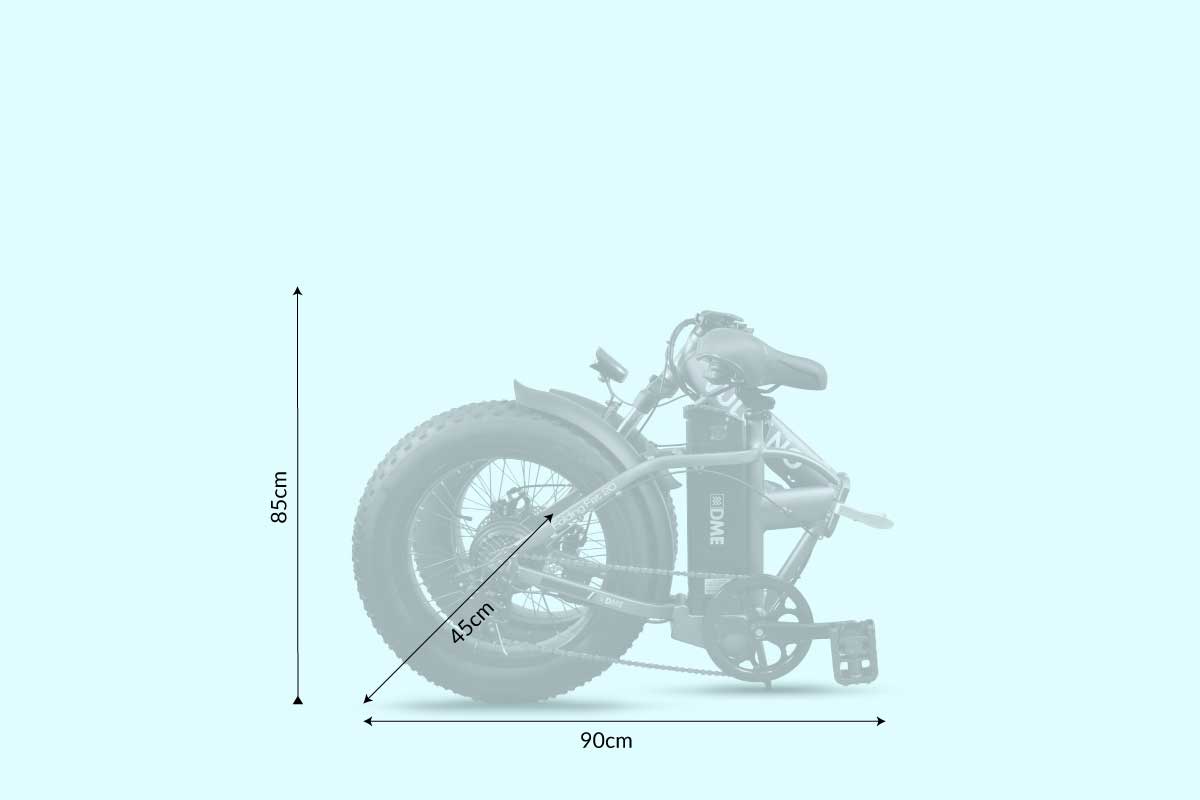 BIGWAY 20"  FAT BIKE 250W 36V ELECTRIC BIKE S-TYPE - 9