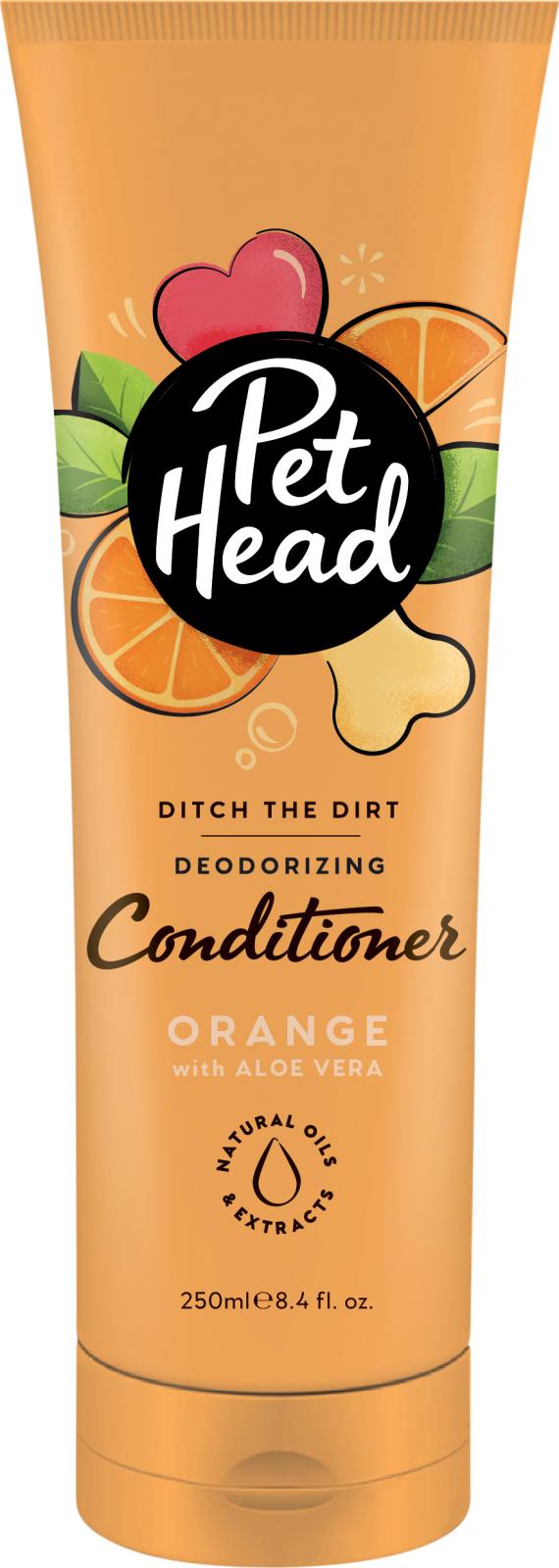 Pet Head Ditch The Dirt Orange Conditioner 250ml