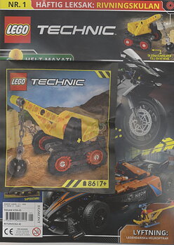 Egmont Junior nr 5 2024, Technic, Rivingskulan i byggsats!
