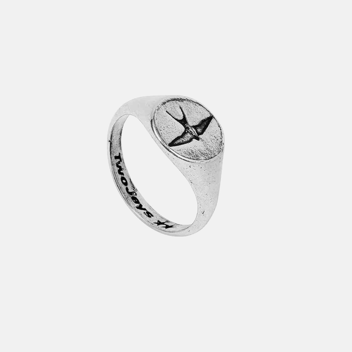 TwoJeys - Liberty Ring Plata