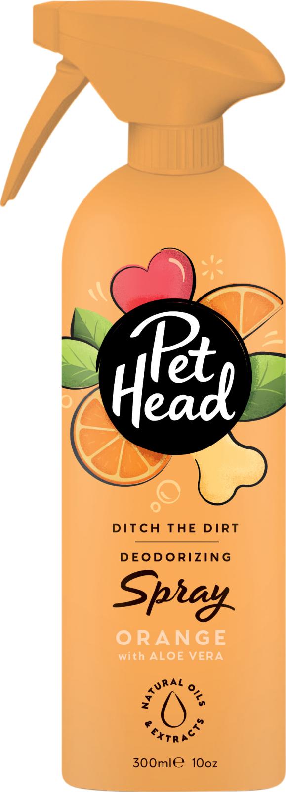 Pet Head Ditch The Dirt Orange Spray 300ml