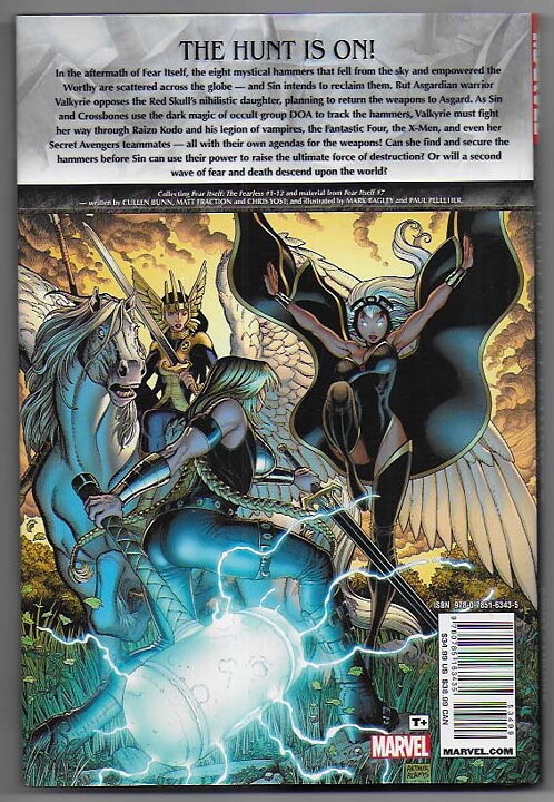 Fear Itself: The Fearless HC NM Matt Fraction 