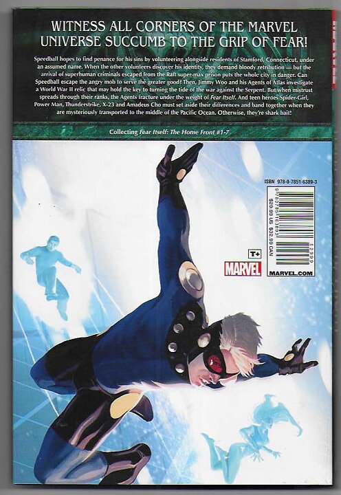Fear Itself: The Home Front HC NM 