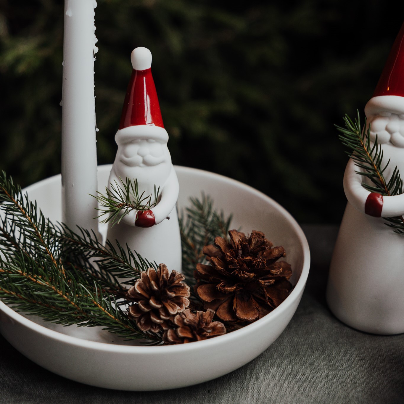 Loke Tomte Röd - Stor - 4