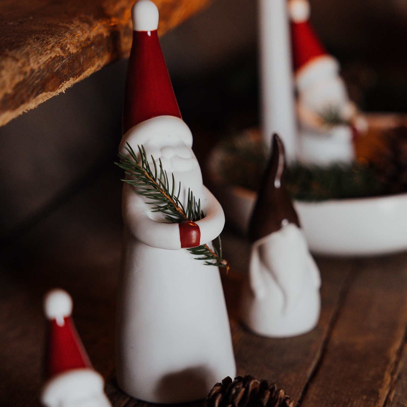 Loke Tomte Röd - Stor - 2