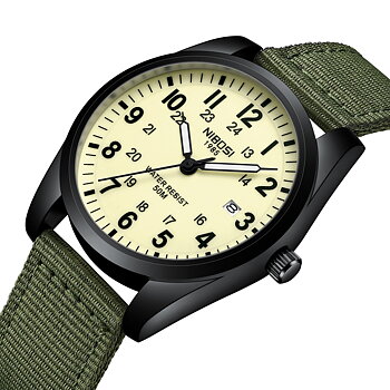 Nibosi Aviator Black Off White