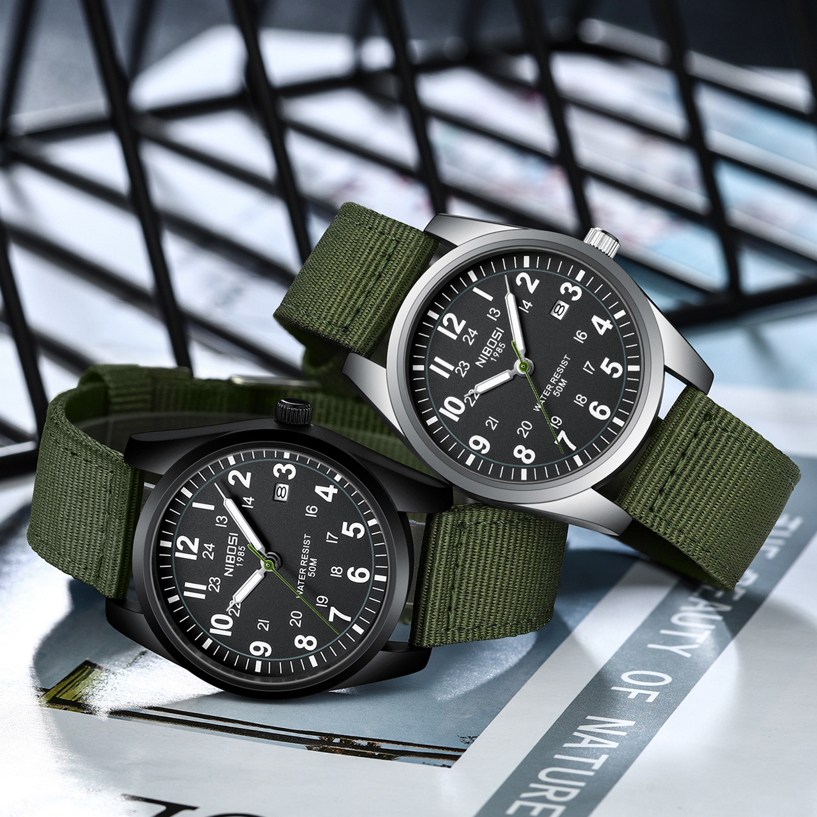 Nibosi Aviator Black - 7