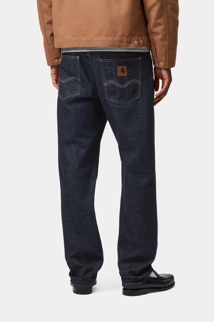 Carhartt WIP Marlow Jeans Blue Rinsed - 2