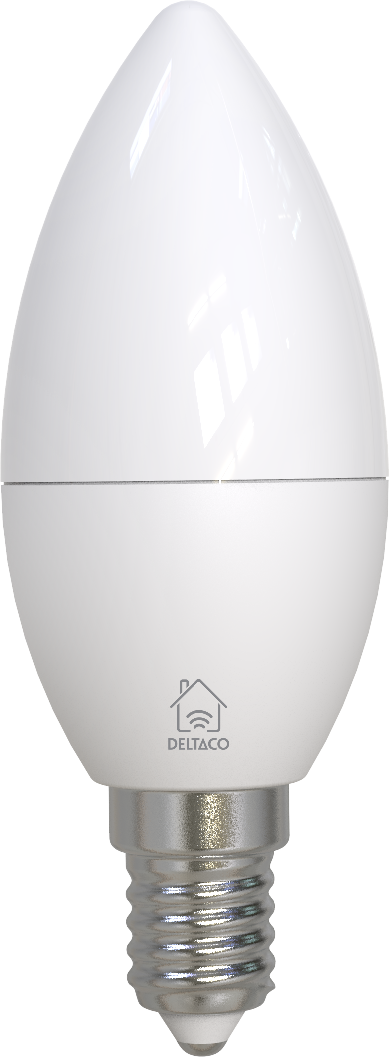 Deltaco Smart Home Smart LED lampa, E14, RGB, WiFi, 4.9W - 2