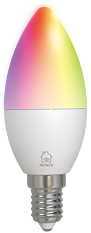 Deltaco Smart Home Smart LED lampa, E14, RGB, WiFi, 4.9W