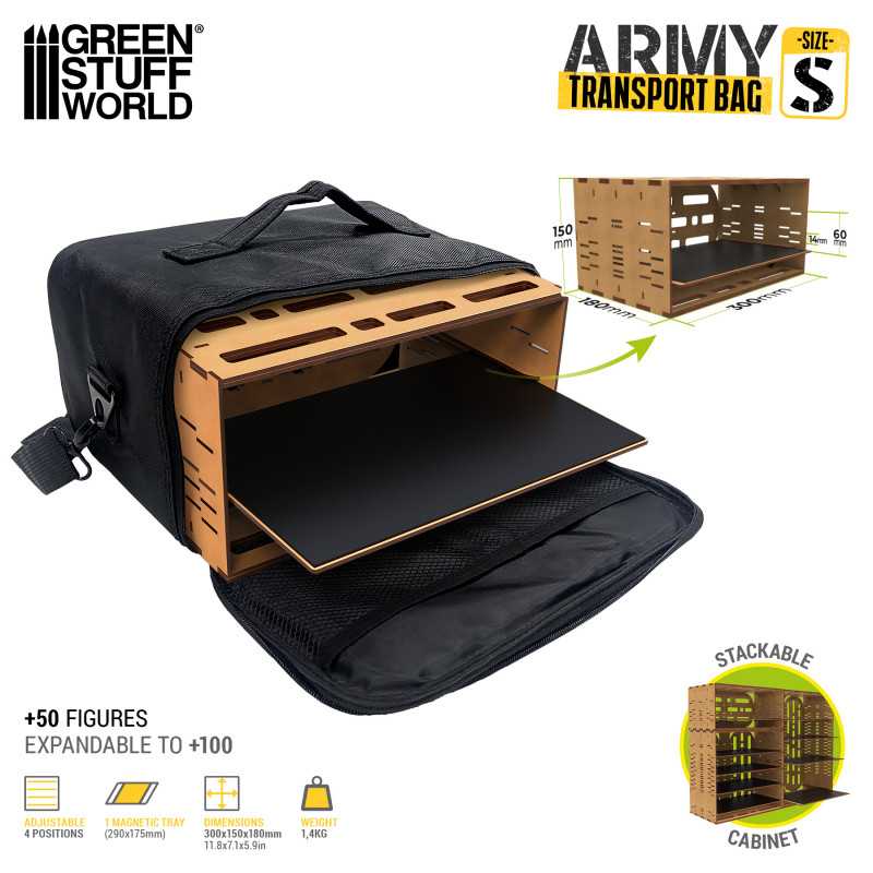 Green Stuff World: Army Transport Bag - S