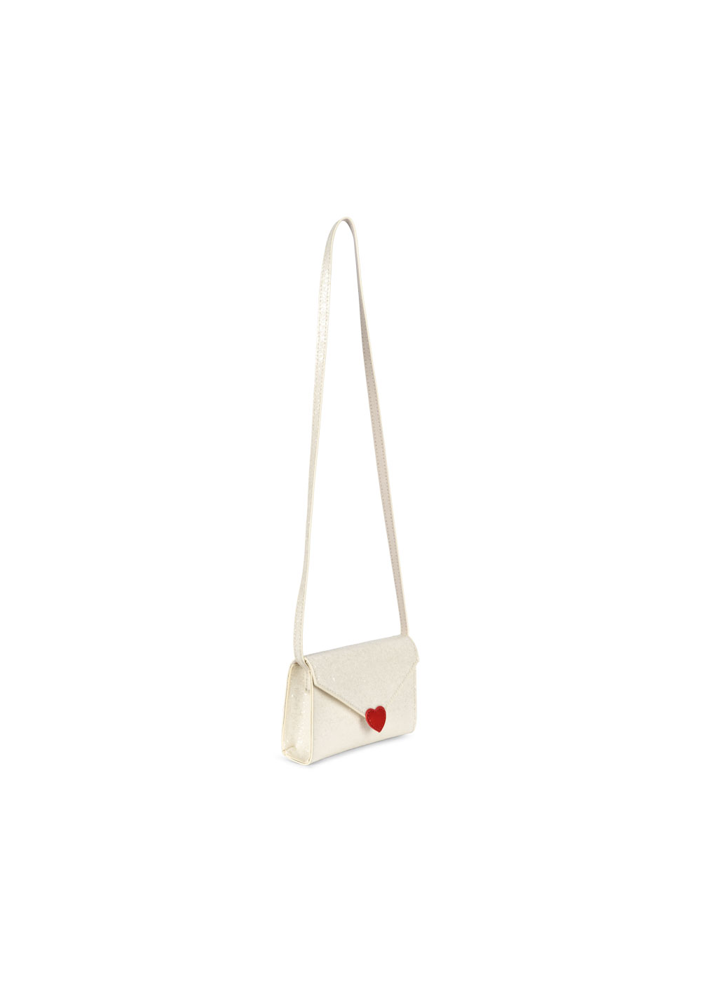 LOVE LETTER BAG CREAM GLITTER - 2