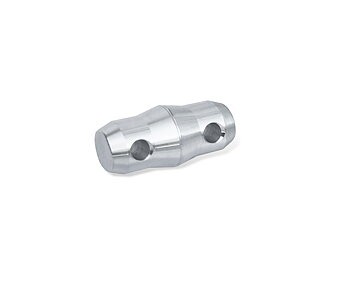 Solid aluminium dubbelsidig konvex koppling