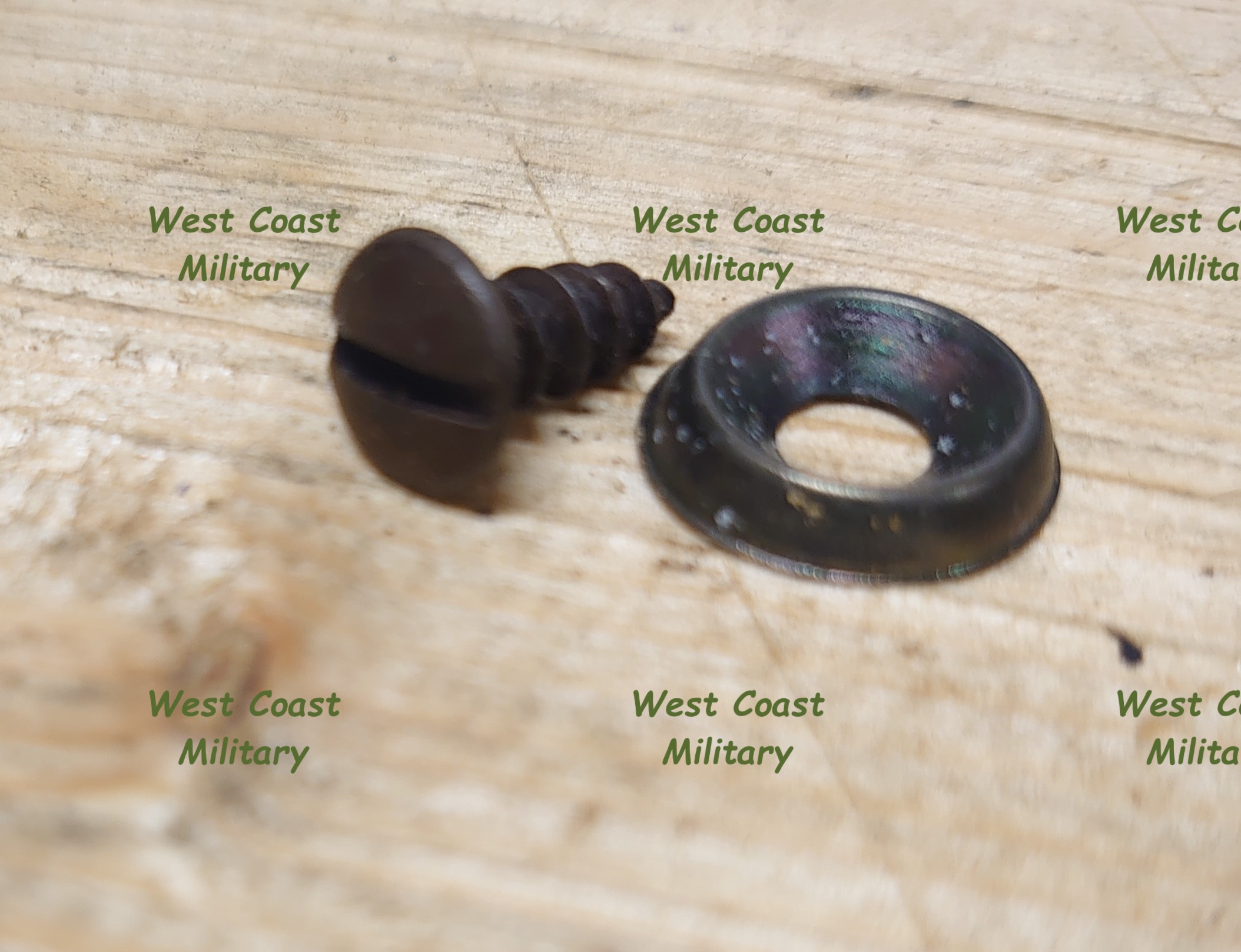 Screw and washer seat cushion
