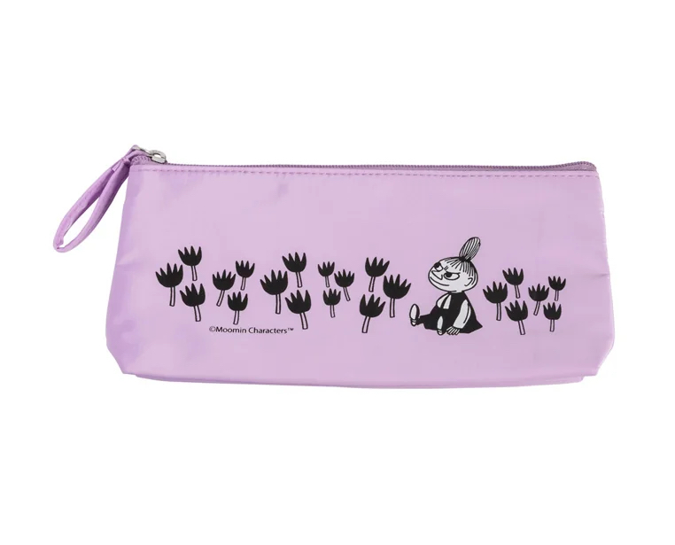 Moomin Makeup Bag / Pencil Case - Little My - Purple