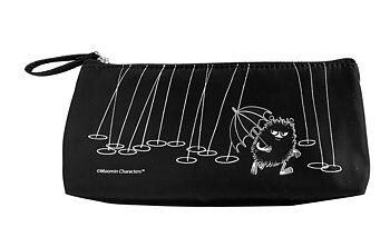 Moomin Makeup Bag / Pencil Case - Stinky - Black