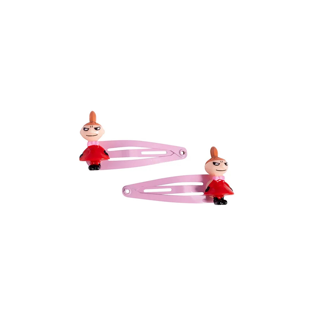 Little My Hair Clips 2-Pack (Assorted Pink / Silver) - 4