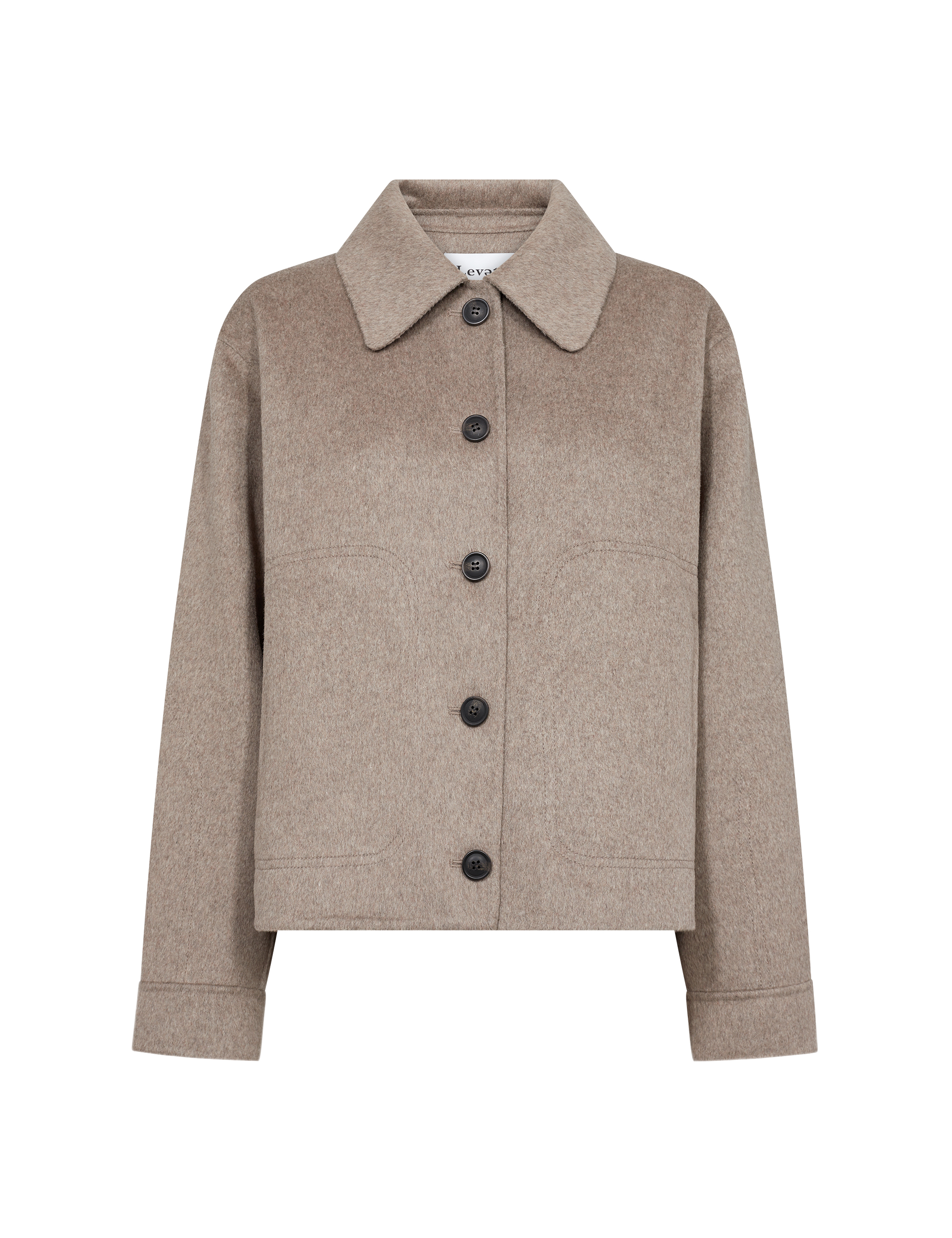 Leveté Room - Owa 25 Jacket Taupe Gray - 6