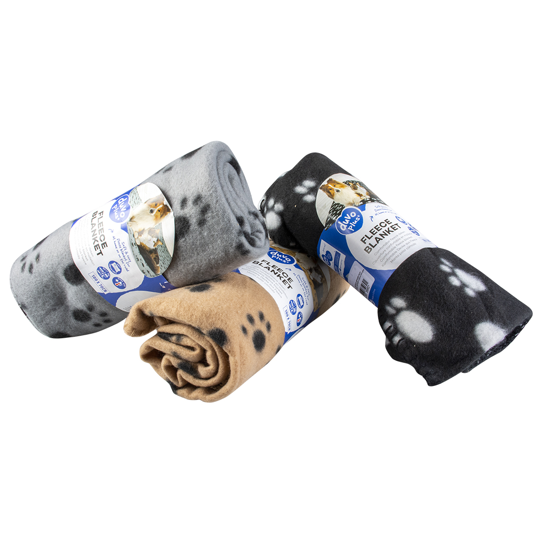 Duvo+ Fleecefilt 100x70cm Beige - 3