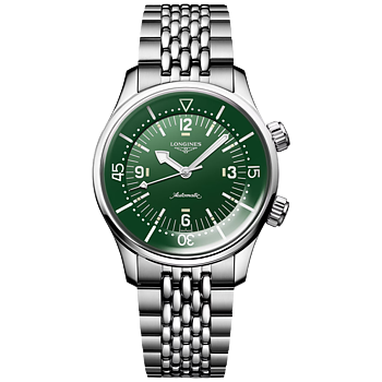 L3.764.4.06.6 Longines Legend Diver 39 grön
