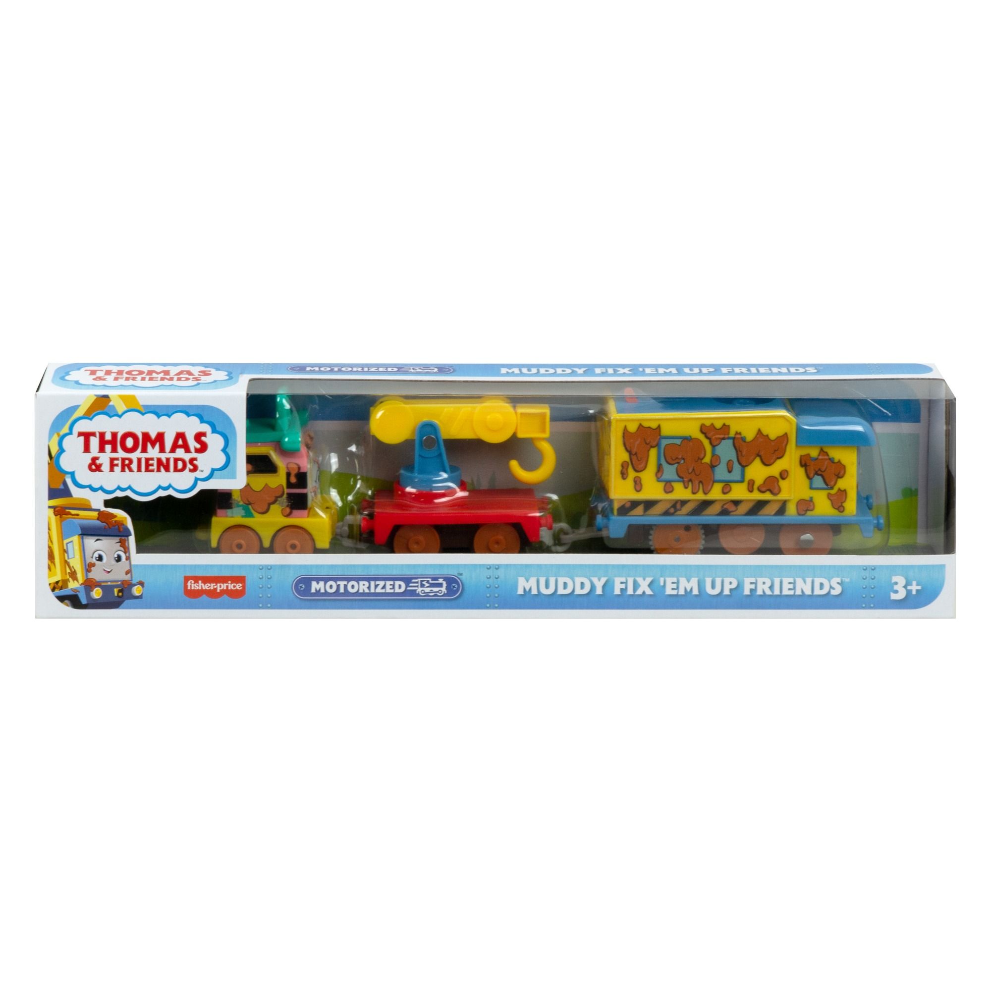 Carly og Sandy: Muddy fix`emup friends (TrackMaster med motor) - 5