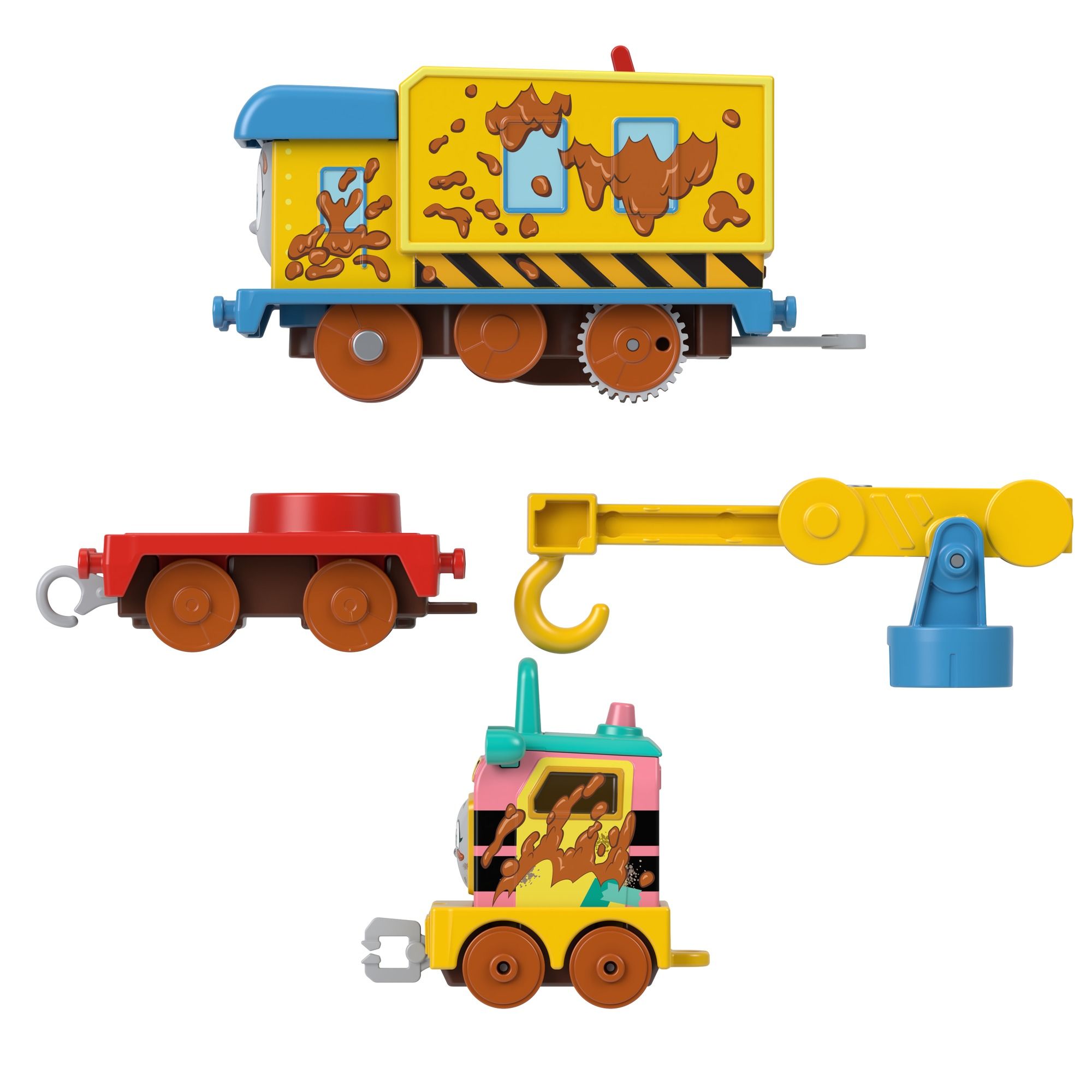 Carly og Sandy: Muddy fix`emup friends (TrackMaster med motor) - 4