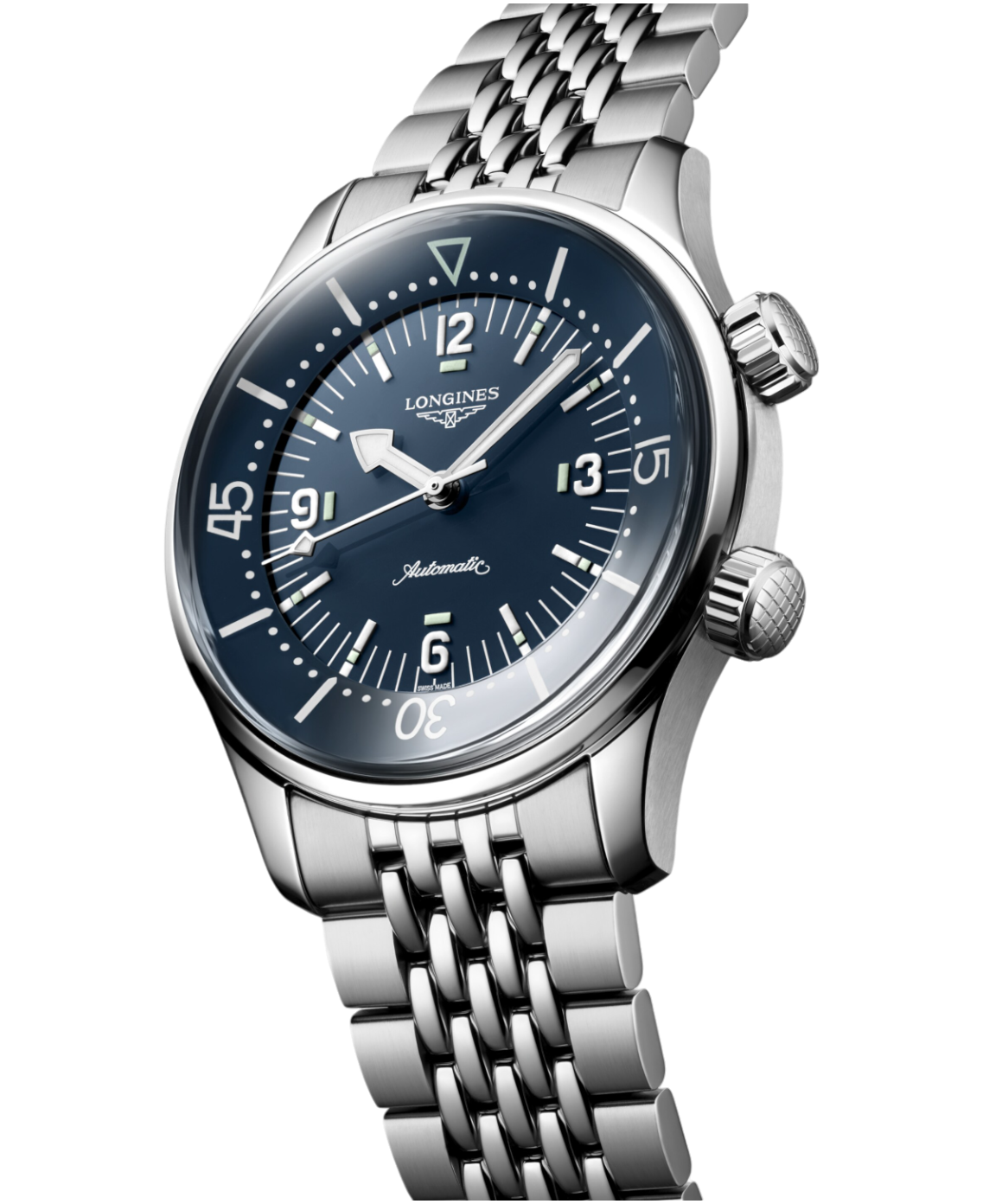 L3.764.4.90.7  Longines Legend Diver 39 blå