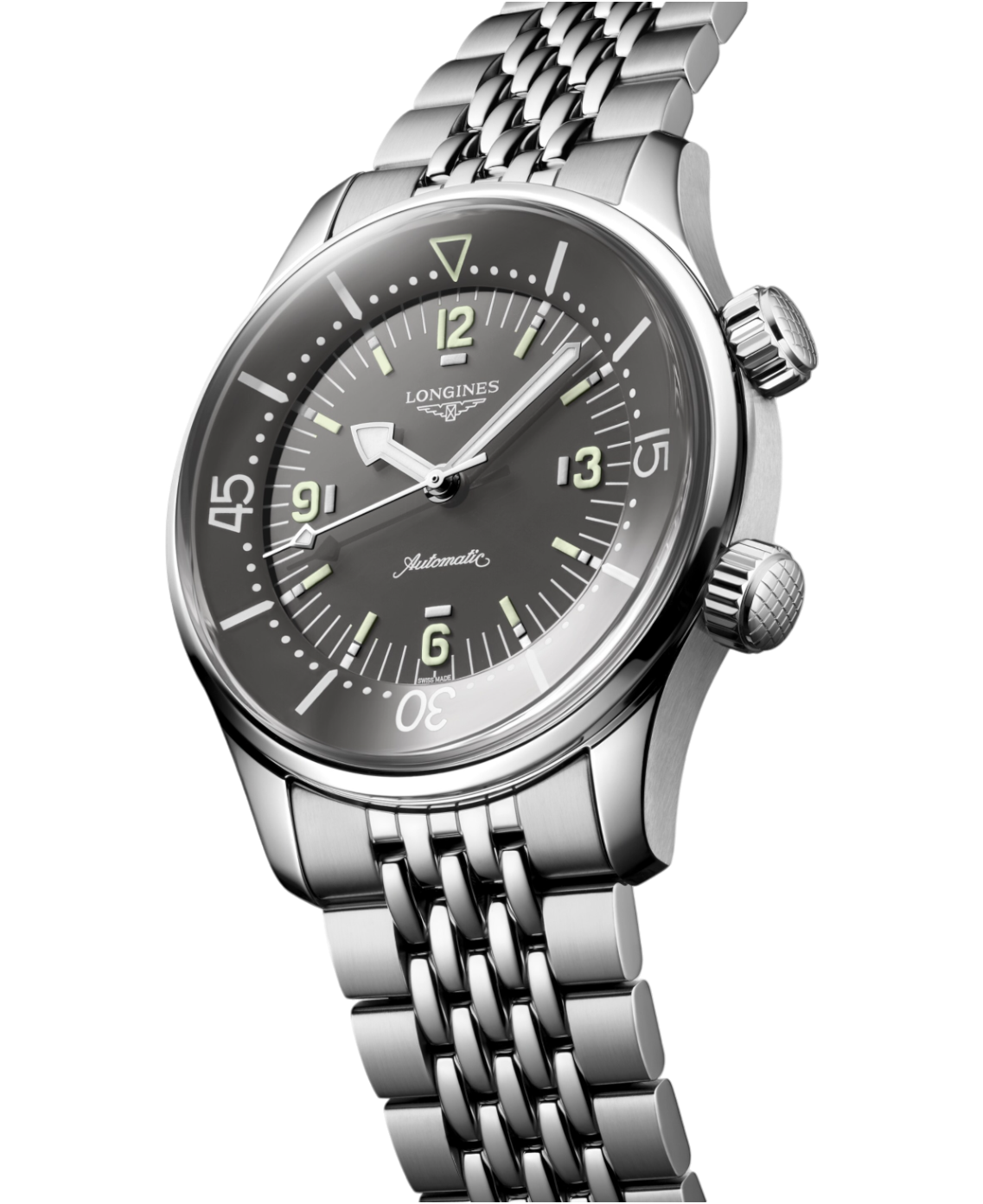 L3.764.4.99.6 Longines Legend Diver 39 grå