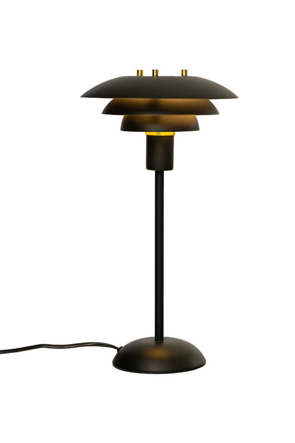 Bordslampa Epsilon Liten Svart - Aneta 