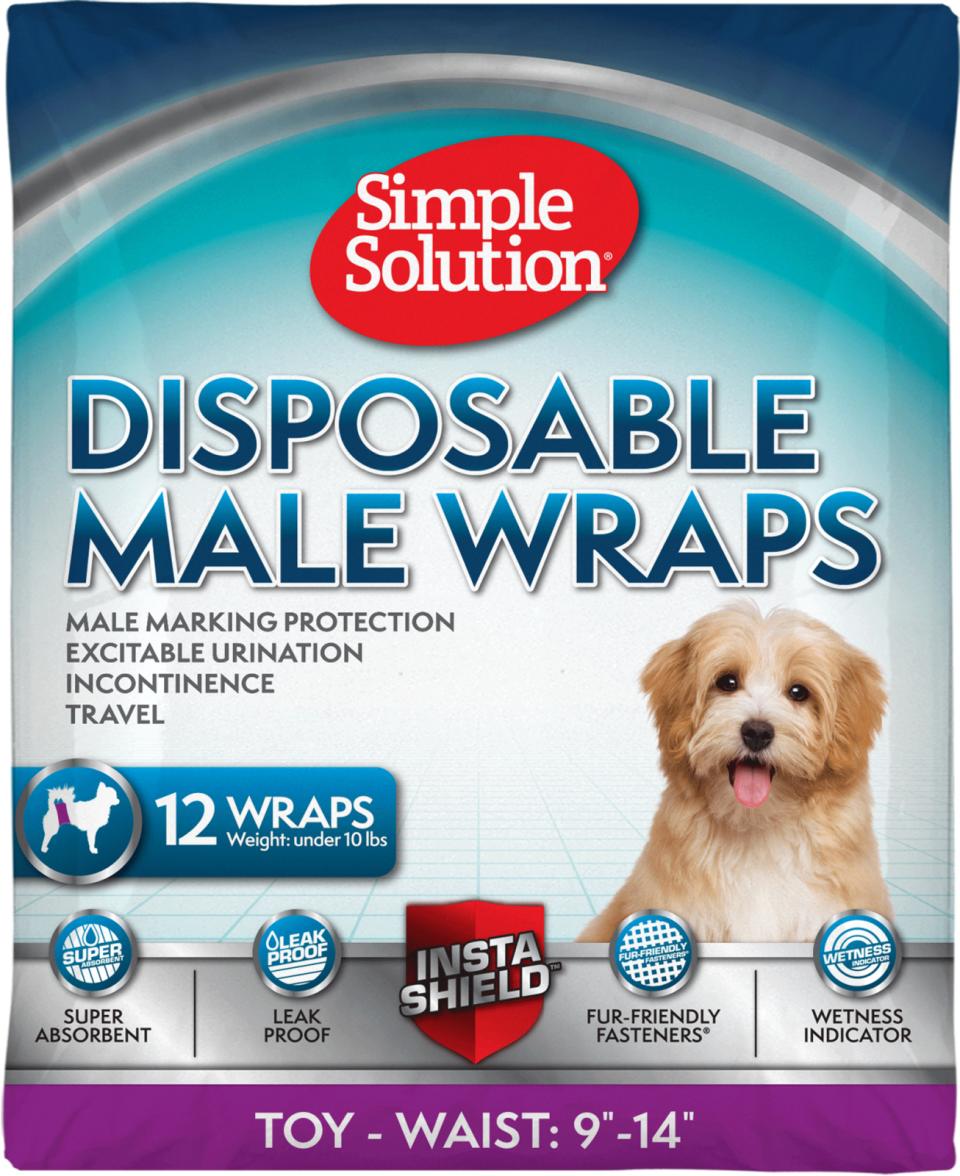 Simple Solution Engångs Hanhundsskydd 12-Pack X-Small