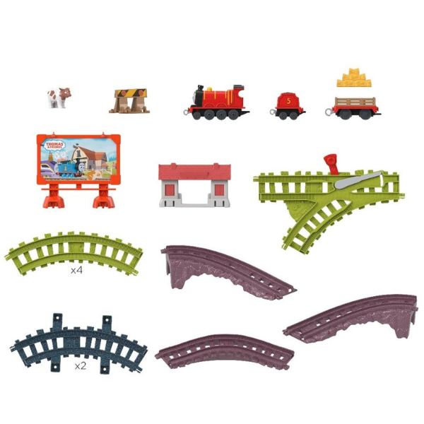 Skinnesett, James sin leveringsrunde (TrackMaster til å dytte) - 3