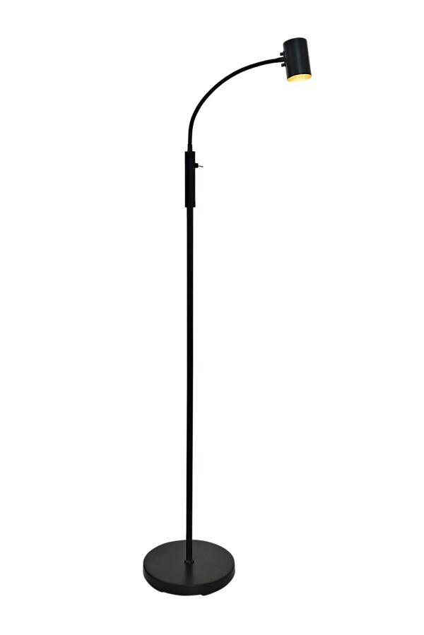 Golvlampa Hugin Svart - Aneta