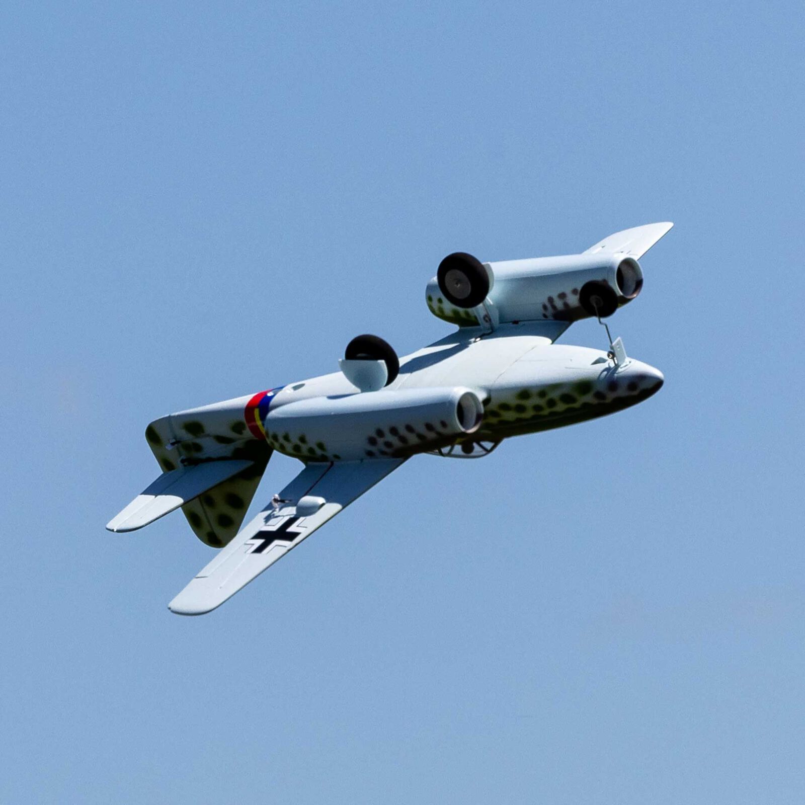 E-Flite UMX Me 262 30mm EDF Jet BNF Basic with AS3X and SAFE Select, 660mm - 6